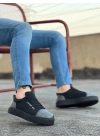 Ba0104 Bağcıklı Siyah Ekose Süet Siyah Taban Spor Klasik Erkek Ayakkabı Erkek Klasik Ayakkabı