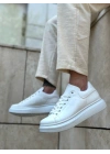 Ba0547 Boa Kalın Yüksek Taban Beyaz Bağcıklı Spor Erkek Ayakkabı Erkek Spor Ayakkabı