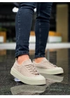 BA500 BOA Özel Termo Taban Krem Casual Erkek Ayakkabı