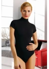 BALIKÇI YAKA KISA KOLLU BODY 4056