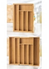 Bambu Ayarlanabilir Çekmece içi Kaşıklık & Çekmece İçi Organizer  (25*35*5 / 39*35*5)