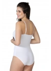 BEYAZ MI Emay 1415 Modal Cotton Çıtçıtlı İnce Askılı Body