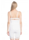 BEYAZ MI Emay 2027 Yüksek Bel Dantelli Paçalı Korse