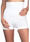 BEYAZ MI Emay 2055 Yüksek Bel Masajlı Boxer Korse