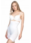 BEYAZ MI Emay 2056 Yüksek Bel Masajlı Uzun Paça Korse