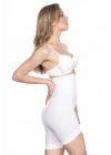 BEYAZ MI Emay 2056 Yüksek Bel Masajlı Uzun Paça Korse