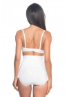 BEYAZ MI Emay 2057 Yüksek Bel Masajlı Slip Korse