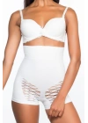 BEYAZ MI Emay 2064 Popo Açık Fantezi Boxer Korse