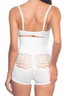 BEYAZ MI Emay 2064 Popo Açık Fantezi Boxer Korse