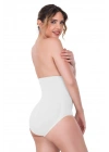 BEYAZ MI Emay 2080 Yüksek Bel Çıtçıtlı Slip Korse