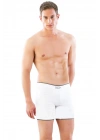 BEYAZ MI Emay 2108 Seamless uzun Erkek Boxer