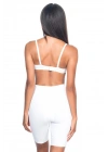 BEYAZ MI Emay 2817 Yüksek Bel Paçalı Lazer Korse
