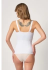 BEYAZ MI Emay 2946 Göğüs Altı Balen Destekli Atlet Korse