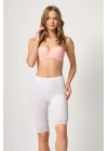 BEYAZ MI Emay 3004 Soft Uzun Paça Dantel Boxer