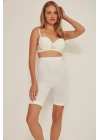 BEYAZ MI Emay 3005 Soft Uzun Paçalı Boxer Korse