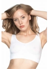BEYAZ MI Emay 4005 Soft Kalın Askı Büstiyer