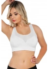 BEYAZ MI Emay 4027 Seamless Tül Pedli Toparlayıcı Büstiyer