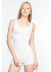 BEYAZ MI Emay 5015 Kalın Askılı Atlet Korse