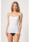 BEYAZ MI Emay 5020 İnce Askılı Atlet Korse