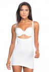 BEYAZ MI Emay 5043 Göğsü Açık Masajlı Korse