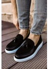 CH002 - CBT Loafer Pelle Erkek Ayakkabı SIYAH
