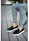 CH002 - RBT Loafer Verniciata Erkek Ayakkabı SIYAH