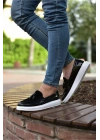 CH002 - RBT Loafer Verniciata Erkek Ayakkabı SIYAH