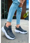 Ch089 Cbt Low Top Lace Up Erkek Ayakkabı Antrasit Erkek Günlük Ayakkabı