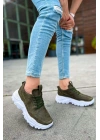 CH089 - CBT Low Top Lace Up Erkek Ayakkabı HAKI