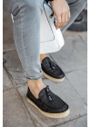 Ch119 Cbt Tassels Erkek Ayakkabı Siyah Erkek Loafer Ayakkabı