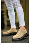 Ch2404 Sst Castle Erkek Ayakkabı Bej Erkek Günlük Ayakkabı