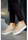 Ch2423 Tbt Erkek Ayakkabı Bej Erkek Günlük Ayakkabı