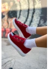 Ch251 Cbt Mirror Kadın Ayakkabı Kirmizi Kadın Spor Ayakkabı