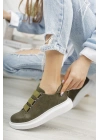 Ch253 Cbt Mirror Non Kadın Ayakkabı Haki Kadın Spor Ayakkabı