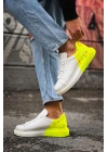 Ch254 Cbt Pittura Erkek Ayakkabı 502 Neon Sari Topuk Splush Erkek Spor Ayakkabı