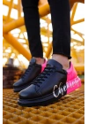 CH254 - CST Pittura Erkek Ayakkabı 477 SIYAH / PEMBE  CHEKICH