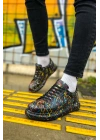 CH254 - CST Pittura Erkek Ayakkabı 498 SARI / MAVI / KIRMIZI SPLUSH