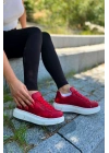 Ch257 Cbt Estrella Kadın Ayakkabı Kirmizi Kadın Spor Ayakkabı