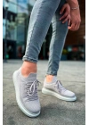 Ch307 Rt Tricot Erkek Ayakkabı Gri Erkek Spor Ayakkabı