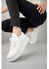 Ch307 Rt Tricot Kadın Ayakkabı Beyaz Kadın Spor Ayakkabı