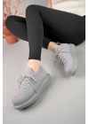 Ch307 Rt Tricot Kadın Ayakkabı Gri Kadın Spor Ayakkabı