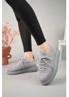 Ch307 Rt Tricot Kadın Ayakkabı Gri Kadın Spor Ayakkabı