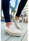 CH311 - Espadril Erkek Ayakkabı BEJ