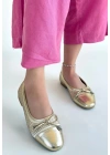 Etya Gold Cilt Babet Ayakkabı