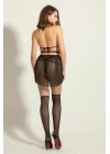 FANTEZİ PİLELİ BABYDOLL TAKIM SİYAH (MGP6352)