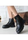 Harte Siyah Cilt Bağcıklı Kadın Bot