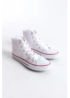 JY0423 AXE Bağcıklı Keten Kumaş Erkek Günlük Sneaker Ayakkabı KBT - Beyaz