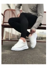 JY507 Alone Bağcıklı Cilt Erkek Günlük Sneaker Ayakkabı CBT Beyaz