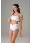 Kadın Beyaz Kadın Slip Külot 7183