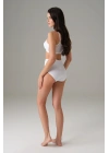 Kadın Beyaz Kadın Slip Külot 7183